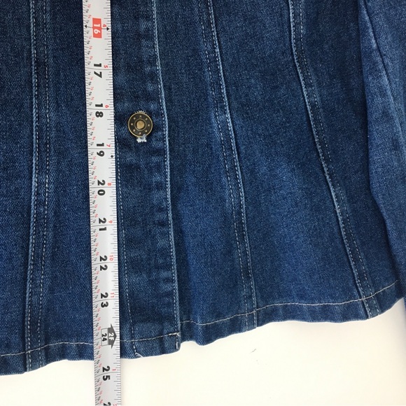 Lioness Rider Denim Jacket Large - Picture 14 of 16